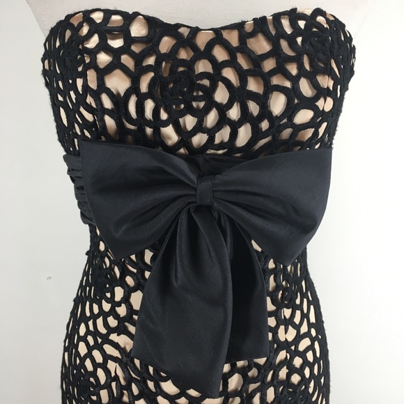 🚨SOLD🚨 Jovani Strapless Cocktail Dress - Picture 5 of 8